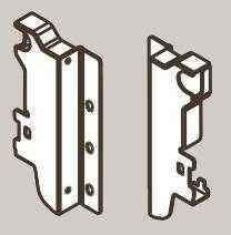 DRAGON-BOX Крепление задней стенки h=160 мм, цвет - серый(M01032,Е18)